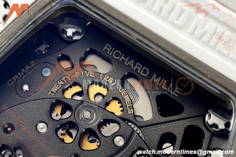 Richard Mille - RM07-01 White Ceramic CER/DIA/RU Red Onyx ZF Asian CRMA2