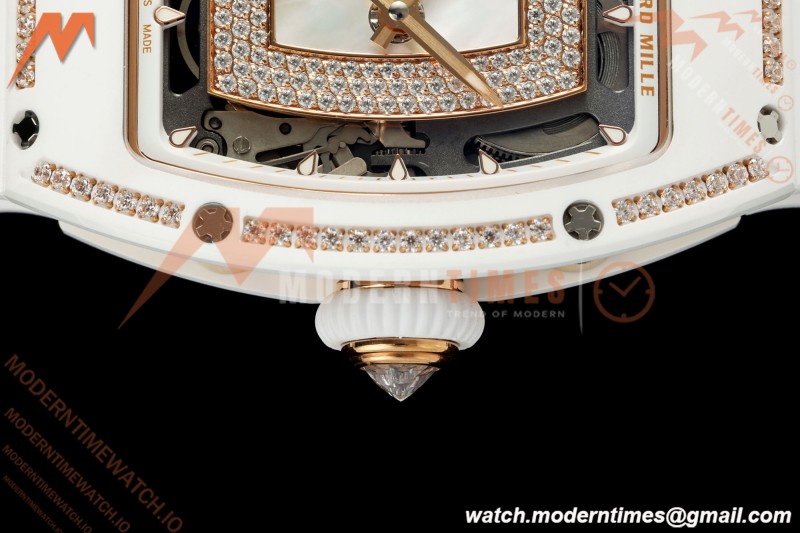 Richard Mille - RM07-01 White Ceramic CER/DIA/RU White Onyx ZF Asian CRMA2