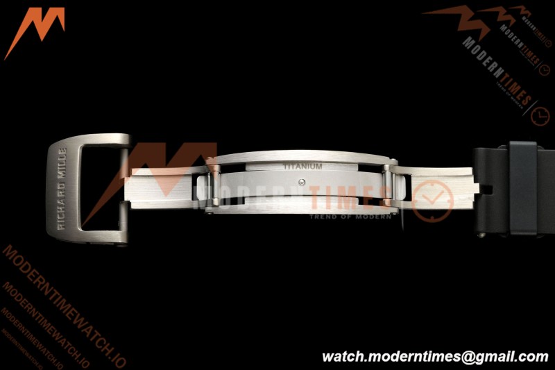 Richard Mille - RM055 Bubba Watson Asia Edition Black CER/RU Blk/Silv Rehaut Skeleton APSF RMUL2