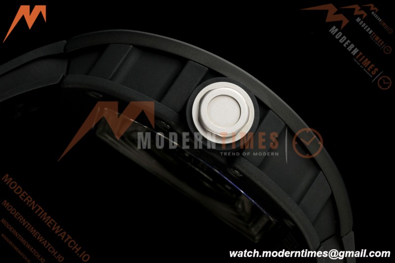 Richard Mille - RM055 Bubba Watson Asia Edition Black CER/RU Blk/Silv Rehaut Skeleton APSF RMUL2