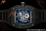 Richard Mille - RM055 Bubba Watson Asia Edition Black CER/RU Blk/Silv Rehaut Skeleton APSF RMUL2