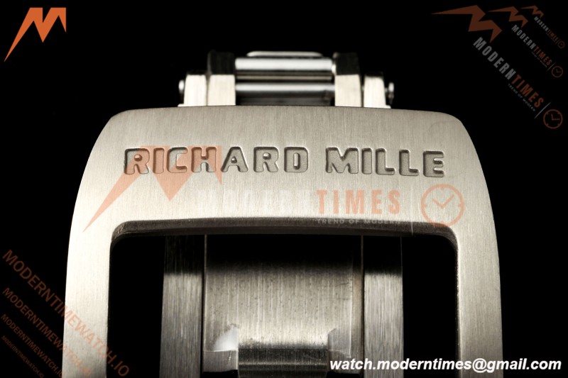 Richard Mille - RM055 Bubba Watson Asia Edition Black CER/RU Blk/Silv Rehaut Skeleton APSF RMUL2