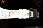 Richard Mille - RM055 Bubba Watson JPN Black NTPT/RU White Rehaut Skeleton AVF Vaucher RMUL2 Free Sprung