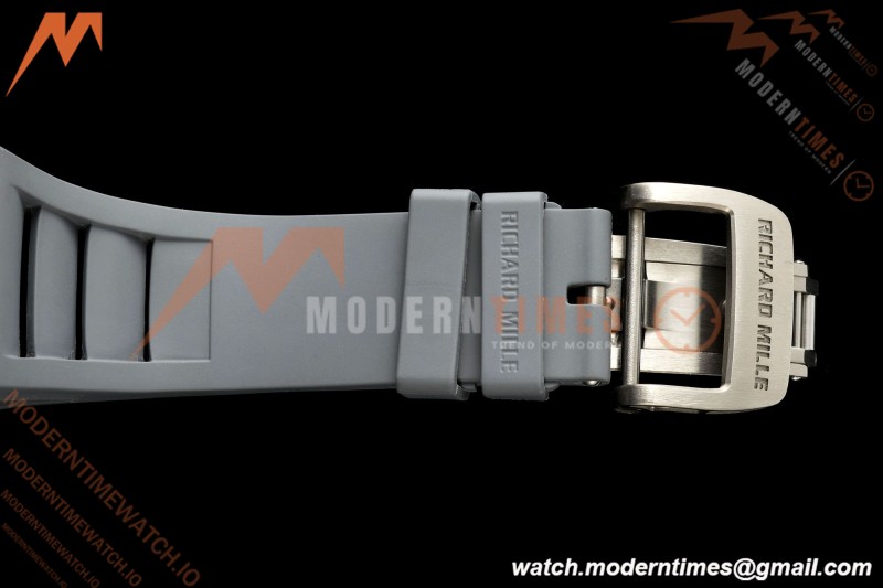 Richard Mille - RM055 Bubba Watson Boutique Grey CER/RU Black Rehaut Skeleton AVF Vaucher RMUL2 Free Sprung