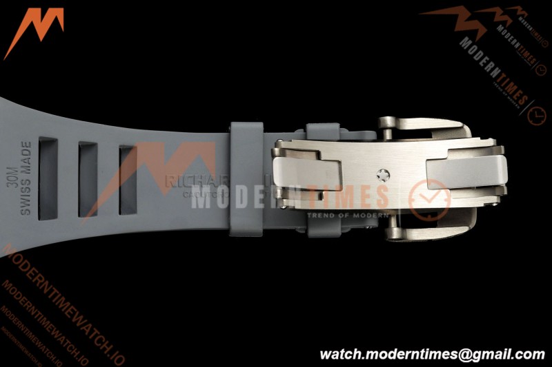 Richard Mille - RM055 Bubba Watson Boutique Grey CER/RU Black Rehaut Skeleton AVF Vaucher RMUL2 Free Sprung