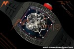 Richard Mille - RM055 Bubba Watson Dark Legend Black NTPT/RU Black Rehaut Skeleton AVF Vaucher RMUL2 Free Sprung