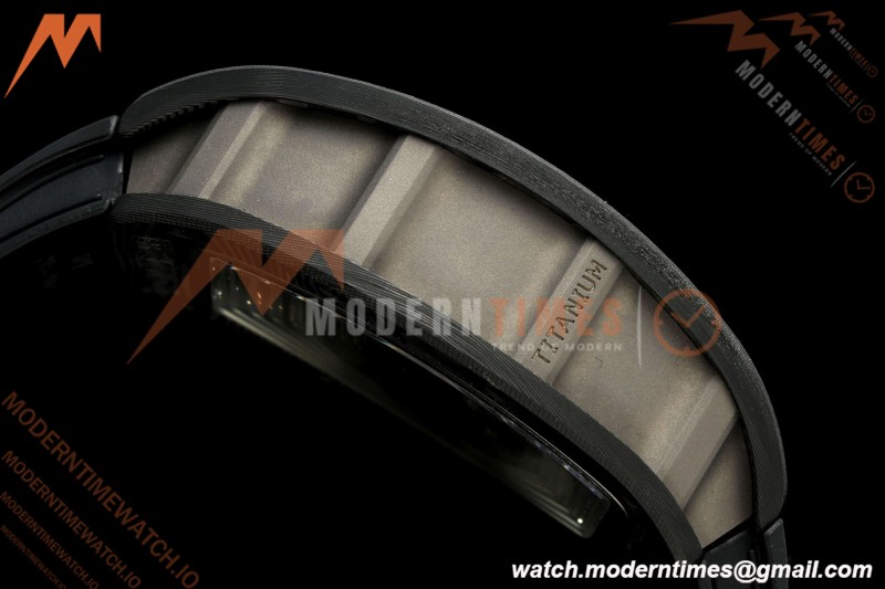 Richard Mille - RM055 Bubba Watson Dark Legend Black NTPT/RU Black Rehaut Skeleton AVF Vaucher RMUL2 Free Sprung