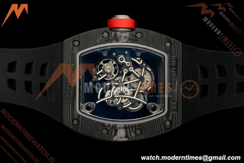 Richard Mille - RM055 Bubba Watson Dark Legend Black NTPT/RU Black Rehaut Skeleton AVF Vaucher RMUL2 Free Sprung