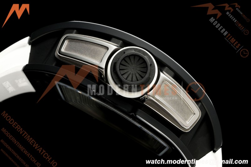 Richard Mille - RM061 Yohan Blake Black Ceramic Blk/Wht Rehaut Skeleton AVF Vaucher RMUL2 Free Sprung