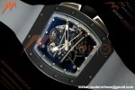 Richard Mille - RM061 Yohan Blake Black Ceramic Blk/Gry Rehaut Skeleton AVF Vaucher RMUL2 Free Sprung