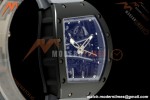 Richard Mille - RM061 Yohan Blake Black Ceramic Blk/Gry Rehaut Skeleton AVF Vaucher RMUL2 Free Sprung