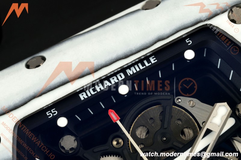 Richard Mille - RM061 Yohan Blake Unlitmate White NTPT Black Rehaut Skeleton AVF Vaucher RMUL2 Free Sprung