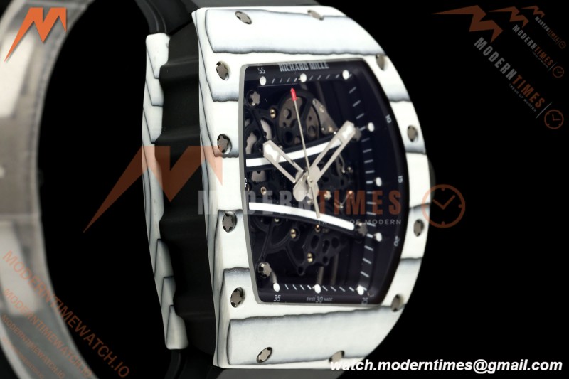 Richard Mille - RM061 Yohan Blake Unlitmate White NTPT Black Rehaut Skeleton AVF Vaucher RMUL2 Free Sprung