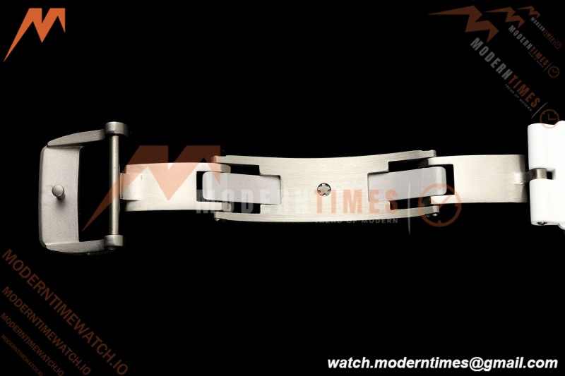 Richard Mille - RM061 Asian Limited Edition White Ceramic Wht/Grn/Yelw Skeleton UMI Free Sprung Titanium RMUL2