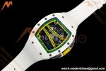 Richard Mille - RM061 Asian Limited Edition White Ceramic Wht/Grn/Yelw Skeleton UMI Free Sprung Titanium RMUL2