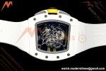 Richard Mille - RM061 Asian Limited Edition White Ceramic Wht/Grn/Yelw Skeleton UMI Free Sprung Titanium RMUL2