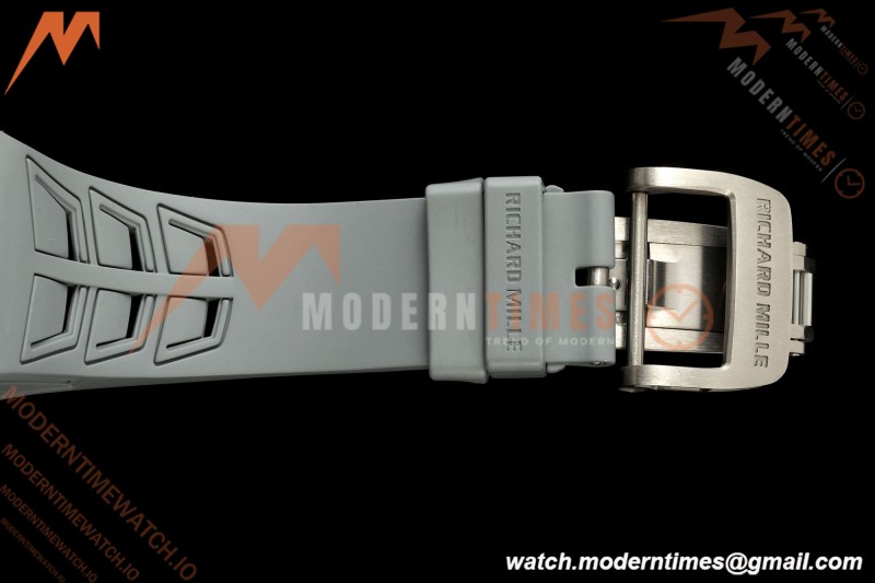 Richard Mille - RM055 Bubba Watson Boutique Grey CER/RU Black Rehaut Skeleton UMI RMUL2 Free Sprung