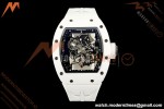 Richard Mille - RM055 Bubba Watson White CER/RU Black Rehaut Skeleton UMI RMUL2 Free Sprung