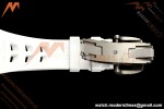Richard Mille - RM055 Bubba Watson White CER/RU Black Rehaut Skeleton UMI RMUL2 Free Sprung