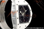 Richard Mille - RM055 Bubba Watson White CER/RU Black Rehaut Skeleton UMI RMUL2 Free Sprung