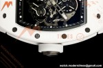 Richard Mille - RM055 Bubba Watson White CER/RU Black Rehaut Skeleton UMI RMUL2 Free Sprung