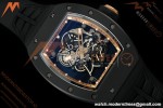 Richard Mille - RM055 Bubba Watson Asia Edition Black CER/RU BLK/RG Rehaut Skeleton UMI RMUL2 Free Sprung