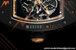 Richard Mille - RM055 Bubba Watson Asia Edition Black CER/RU BLK/RG Rehaut Skeleton UMI RMUL2 Free Sprung