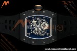Richard Mille - RM055 Bubba Watson Asia Edition Black CER/RU BLK/RG Rehaut Skeleton UMI RMUL2 Free Sprung