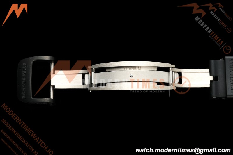 Richard Mille - RM055 Bubba Watson Asia Edition Black CER/RU Silver Rehaut Skeleton UMI RMUL2 Free Sprung