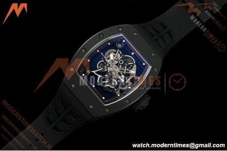 Richard Mille - RM055 Bubba Watson Asia Edition Black CER/RU Black Rehaut Skeleton UMI RMUL2 Free Sprung