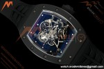 Richard Mille - RM055 Bubba Watson Asia Edition Black CER/RU Black Rehaut Skeleton UMI RMUL2 Free Sprung