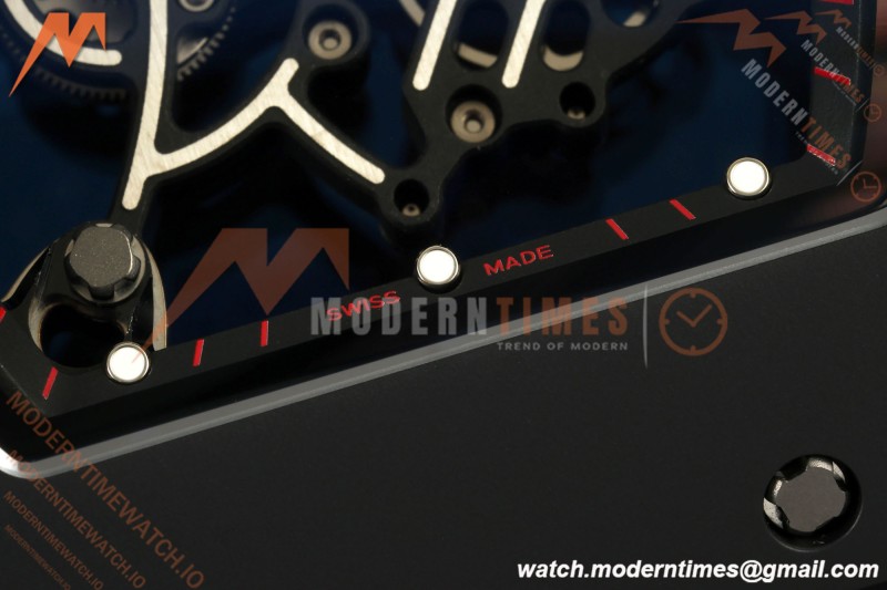 Richard Mille - RM055 Bubba Watson Asia Edition Black CER/RU Black Rehaut Skeleton UMI RMUL2 Free Sprung