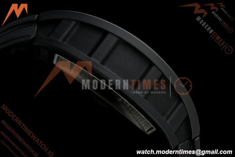Richard Mille - RM055 Bubba Watson Asia Edition Black CER/RU White Rehaut Skeleton UMI RMUL2 Free Sprung