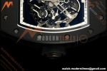 Richard Mille - RM055 Bubba Watson Asia Edition Black CER/RU White Rehaut Skeleton UMI RMUL2 Free Sprung