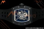 Richard Mille - RM055 Bubba Watson Asia Edition Black CER/RU White Rehaut Skeleton UMI RMUL2 Free Sprung
