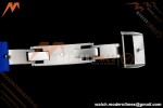 Richard Mille - RM055 Bubba Watson Japan Edition White Cer/Ru Blk/Wht Rehaut Skeleton Brushed Ribs MLF V2 RMUL2 | 리차드 밀 - RM055 버바 왓슨 일본 에디션 화이트 Cer/Ru 블랙/화이트 리하우트 스켈레톤 브러시드 리브 MLF V2 RMUL2