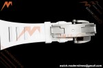 Richard Mille - RM055 Bubba Watson Japan Edition Black NTPT/RU Blk/Wht Rehaut Skeleton Brushed Ribs MLF V2 RMUL2