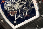 Richard Mille - RM055 Bubba Watson Japan Edition Black NTPT/RU Blk/Wht Rehaut Skeleton Brushed Ribs MLF V2 RMUL2