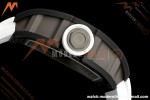 Richard Mille - RM055 Bubba Watson White Legend Black NTPT/RU Blk/Wht Rehaut Skeleton Brushed Ribs MLF V2 RMUL2