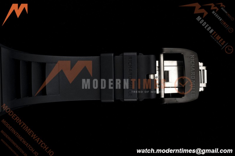 Richard Mille - RM055 Bubba Watson Dubai Edition Black CER/RU Blk/Blk Rehaut Skeleton Brushed Ribs MLF V2 RMUL2