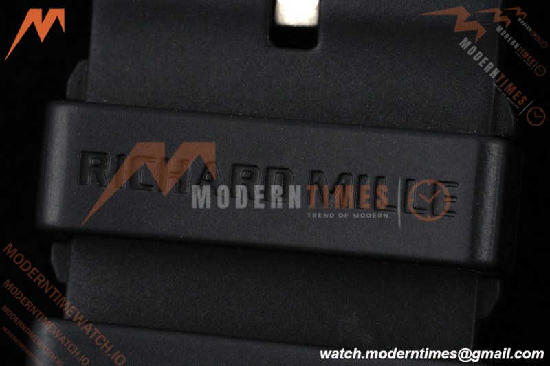 Richard Mille - RM055 Bubba Watson Dubai Edition Black CER/RU Blk/Blk Rehaut Skeleton Brushed Ribs MLF V2 RMUL2