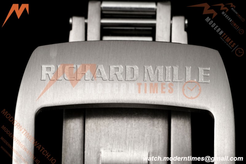 Richard Mille - RM055 Bubba Watson Asia Edition Black NTPT/RU BLK/RG Rehaut Skeleton Brushed Ribs MLF V2 RMUL2 | 리차드 밀 - RM055 버바 왓슨 아시아 에디션 블랙 NTPT/RU BLK/RG 리하우트 스켈레톤 브러시드 리브 MLF V2 RMUL2