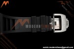 Richard Mille - RM055 Bubba Watson Asia Edition Black NTPT/RU BLK/RG Rehaut Skeleton Brushed Ribs MLF V2 RMUL2 | 리차드 밀 - RM055 버바 왓슨 아시아 에디션 블랙 NTPT/RU BLK/RG 리하우트 스켈레톤 브러시드 리브 MLF V2 RMUL2