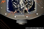 Richard Mille - RM055 Bubba Watson Boutique Edition Grey CER/RU Blk/Grey Rehaut Skeleton Brushed Ribs MLF V2 RMUL2