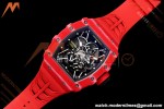 Richard Mille - RM35-02 Rafael Nadal Red/Red NTPT Skeleton Dial UMI RMAL1 Free Sprung