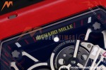 Richard Mille - RM35-02 Rafael Nadal Red NTPT/RU Blk/Blk Rehaut Skeleton UMI RMAL1 Free Sprung