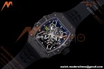 Richard Mille - RM35-02 Rafael Nadal Black NTPT/RU Blk/Blk/Blk Rehaut Skeleton UMI RMAL1 Free Sprung