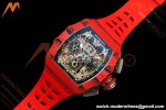 Richard Mille - RM11-03 Annual Calendar Flyback Chrono Red Carbon NTPT/RU Skeleton ABMF RMAC3