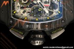 Richard Mille - RM11-03 Annual Calendar Flyback Chrono Black Carbon NTPT/RU Skeleton ABMF RMAC3 | 리샤르 밀 - RM11-03 애뉴얼 캘린더 플라이백 크로노 블랙 카본 NTPT/러버 스켈레톤 ABMF RMAC3