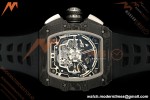 Richard Mille - RM11-03 Annual Calendar Flyback Chrono Black Carbon NTPT/RU Skeleton ABMF RMAC3 | 리샤르 밀 - RM11-03 애뉴얼 캘린더 플라이백 크로노 블랙 카본 NTPT/러버 스켈레톤 ABMF RMAC3